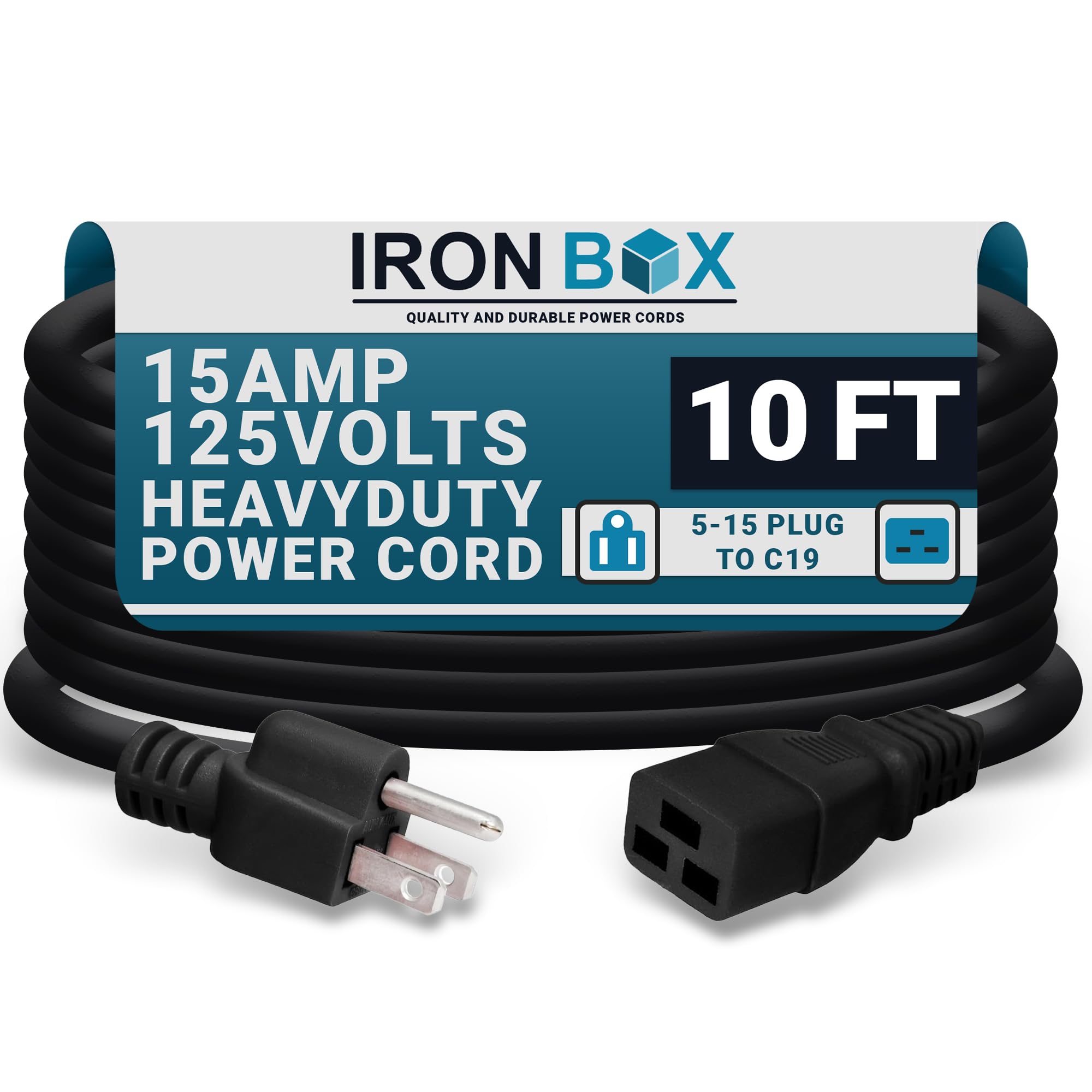 Amazon.com: IronBox Electric - Heavy Duty 5-15P to C19 Power Cord